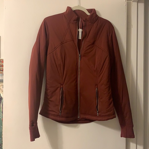 Lululemon Dynamic Movement Jacket Savannah Insulated Size 10 Full Zip - Picture 3 of 11